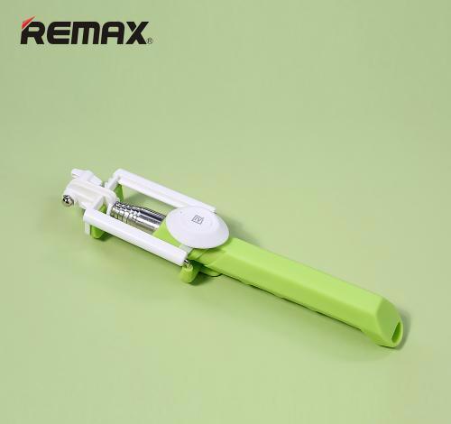 ไม้เซลฟี่ Monopod Remax Bluetooth P3 สีเขียว